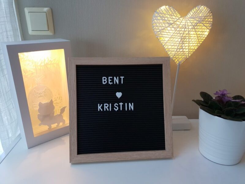 Table Top- Letter Board