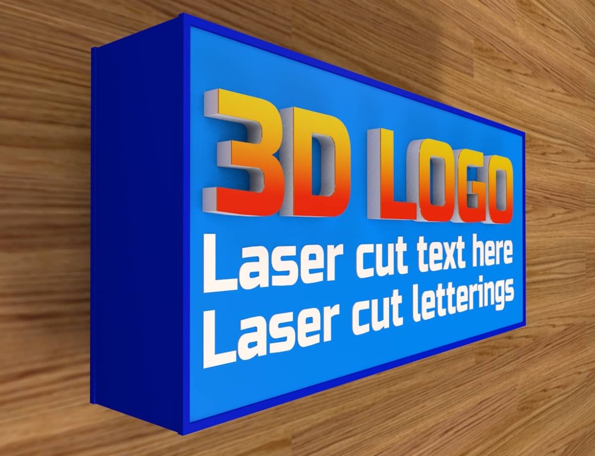 3D Made Panaflex Sign