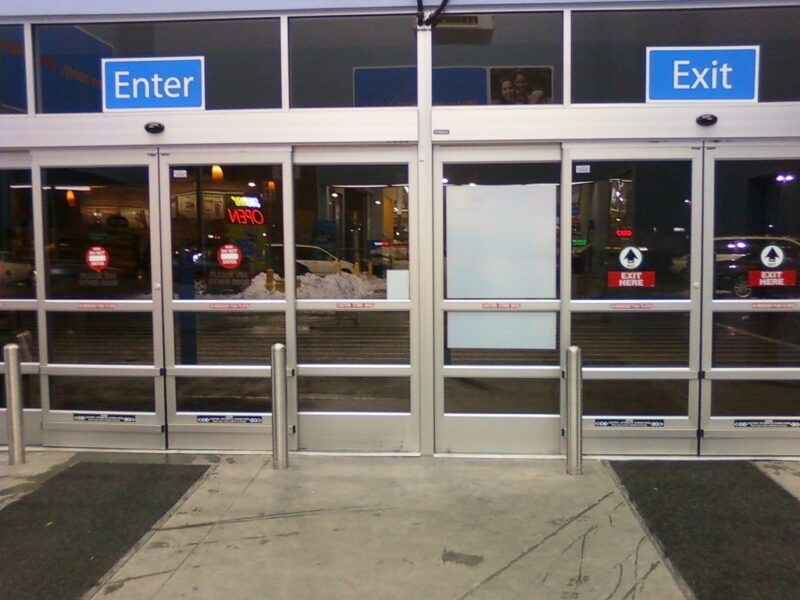 Acrylic Entrance/Exit Sign