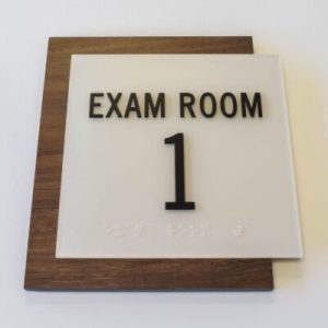 Room Sign- Laser Cut Acrylic