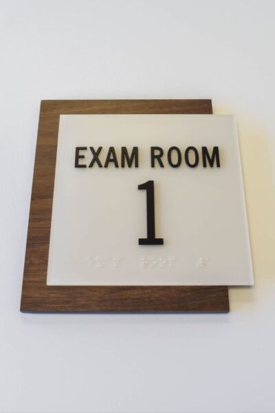 Room Sign- Laser Cut Acrylic