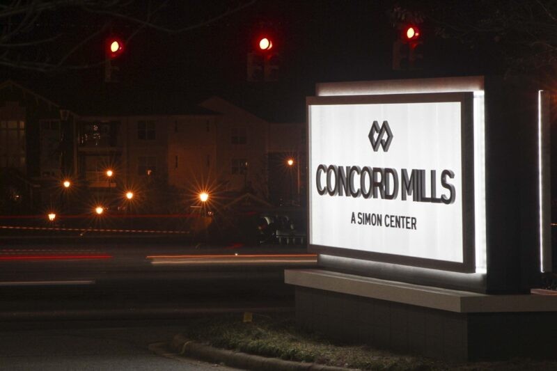 Illuminated Acrylic Monument Sign