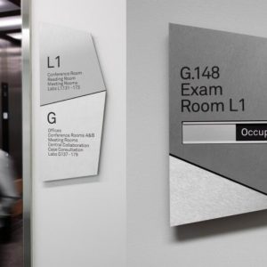 Room Sign- Aluminum With Slider