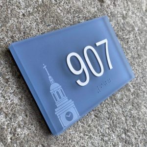 Door Sign- Engraved Frosted Acrylic