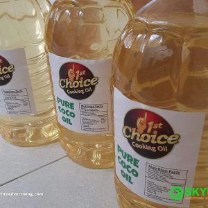 Cooking Oil Product Label Printing