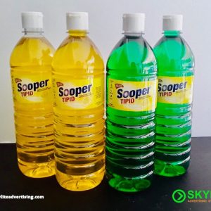 Dishwashing Liquid Product Label Printing