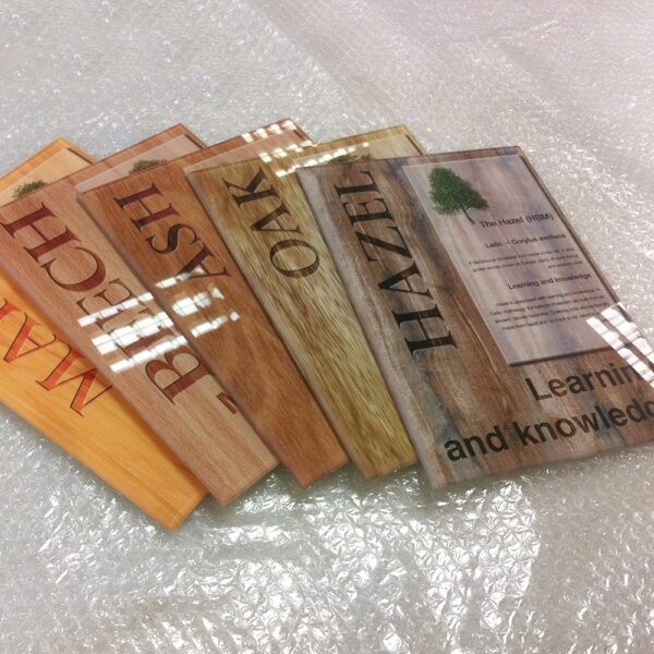 Door Sign- Wood Laminated Acrylic