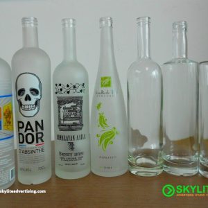 Glass Bottle UV Printing
