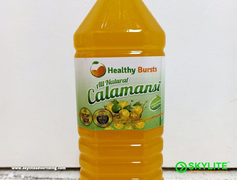 Juice Product Label Printing