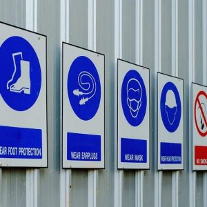 Construction Safety Sign- PPE