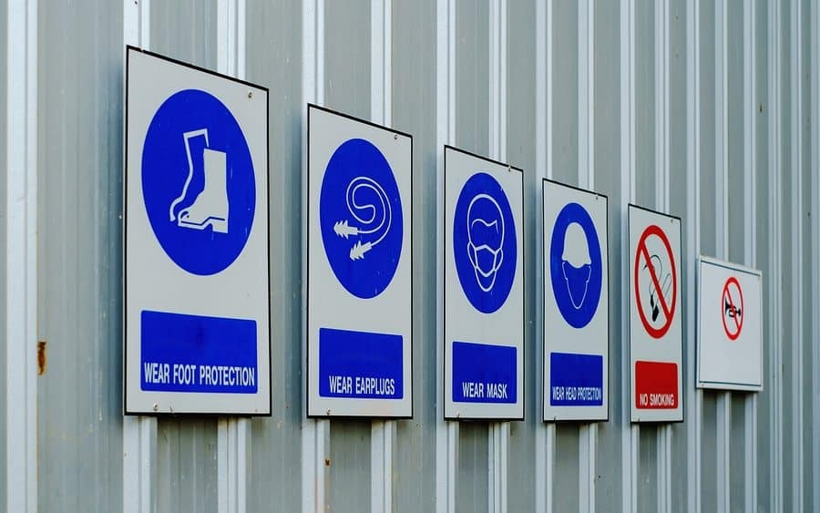 Construction Safety Sign- PPE