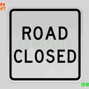 Road Closed Safety Sign