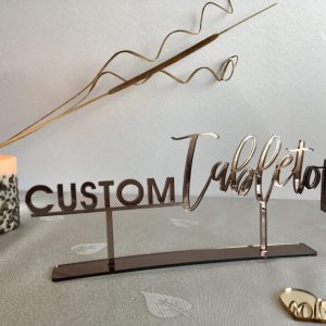 Table Top- Laser Cut Stainless