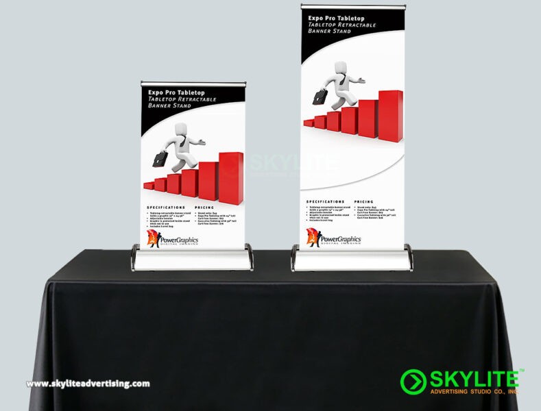 Event Table Top Small Pull Up Banner