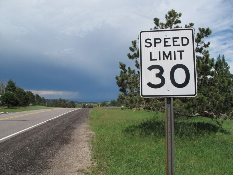 Traffic and Street Sign- Reflective Speed Limit