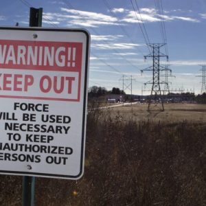 No Trespassing Sign