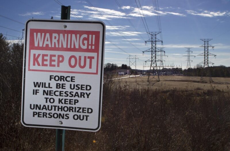 No Trespassing Sign