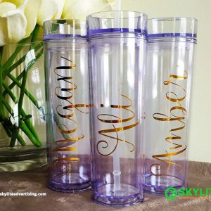 UV Printed Glass Tumbler