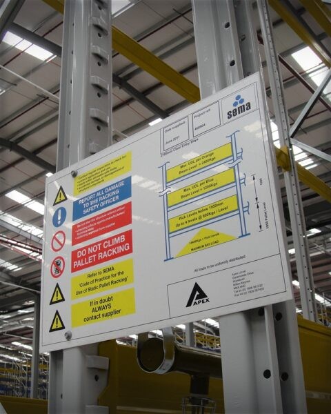 Regulatory Sign- Warehouse