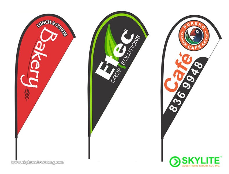 Affordable Teardrop Banner