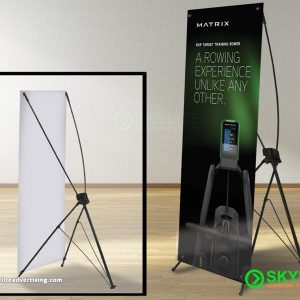 Affordable X-Stand Banner with Print