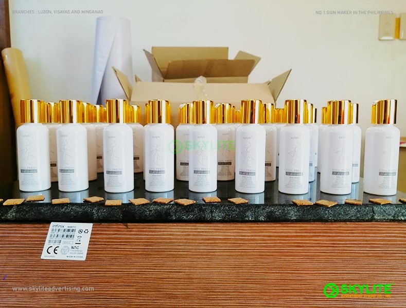 Aluminum Lotion Bottle UV Printing - Image 3