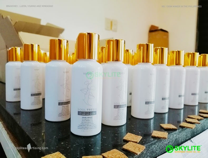 Aluminum Lotion Bottle UV Printing - Image 4
