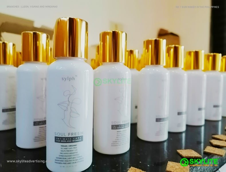 Aluminum Lotion Bottle UV Printing