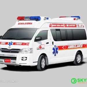 Vehicle Sign for HiAce Ambulance