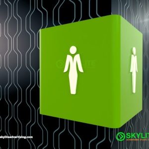Bathroom Sign- Laser Cut Acrylic Box Lighted