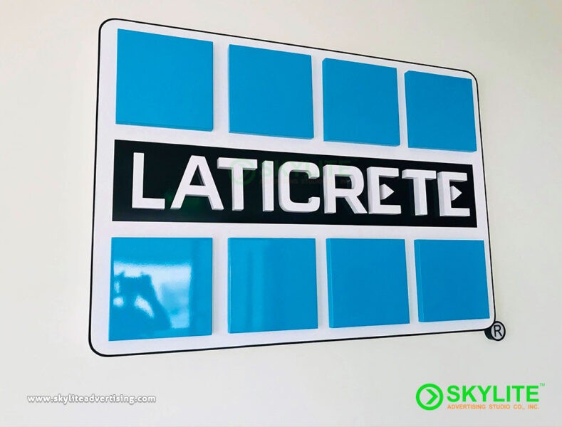 Company Stainless Build-up Logo Signage