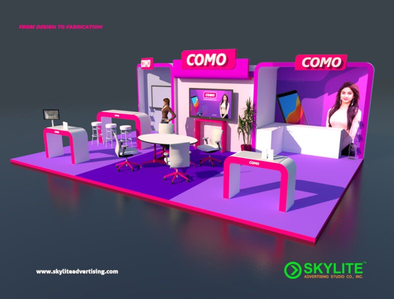 Como Booth Design and Fabrication