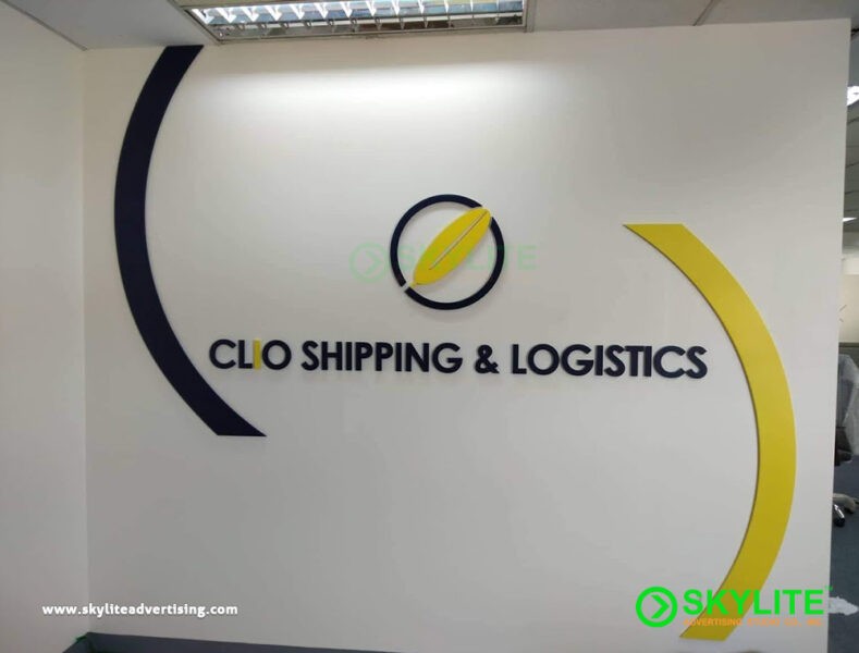 Custom Laser Cut Company Logo Signage