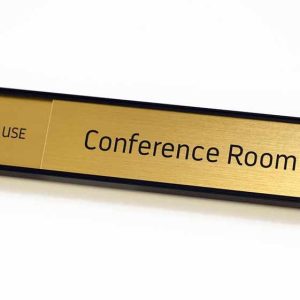 Engraved Slider Signs