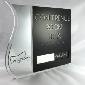 Room Sign- Acrylic With Slider