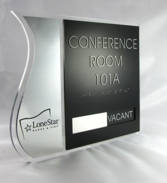 Room Sign- Acrylic With Slider