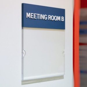 Door Sign- Acrylic Insertable Graphics
