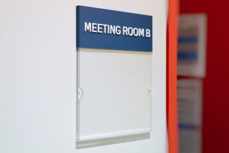 Door Sign- Acrylic Insertable Graphics