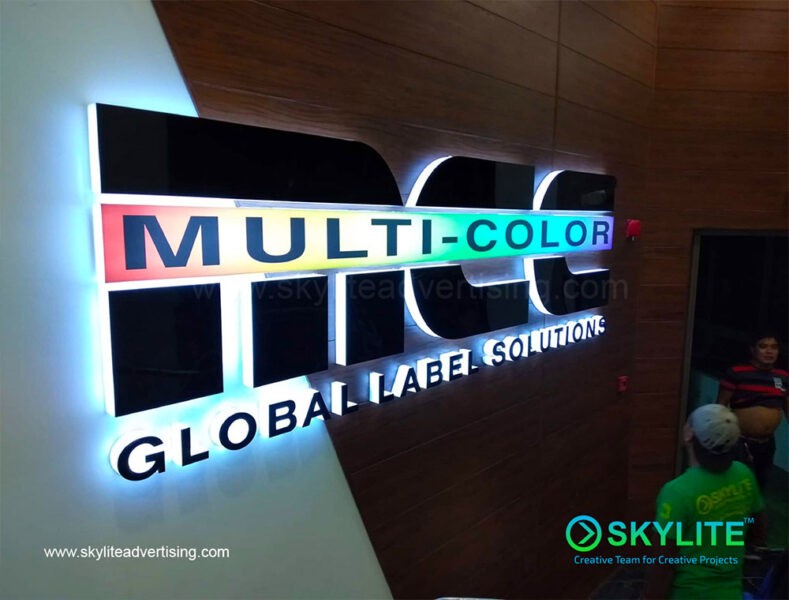 Acrylic Company Logo Signage