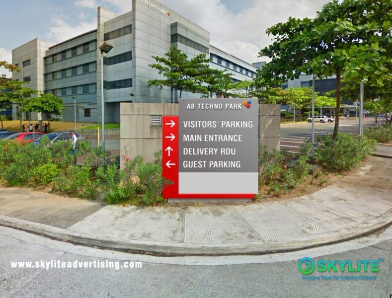 Outside Premises Directional Sign