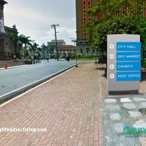 Road Side Lighted Directional Sign