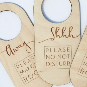 Door Sign- Craft Wood