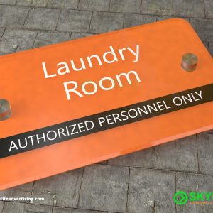 Laundry Room Door Sign