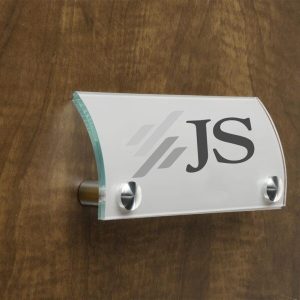 Door Sign- Curved Acrylic