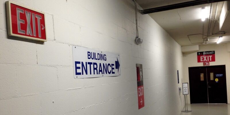 Entry Sign- Metal