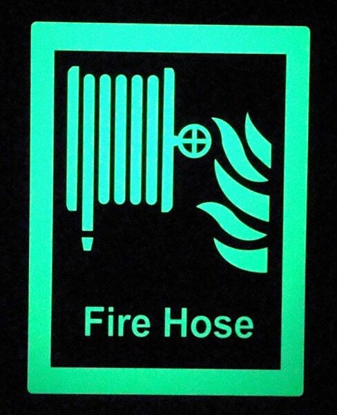 Fire Hose Sign