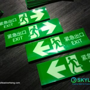 Affordable Exit Sign