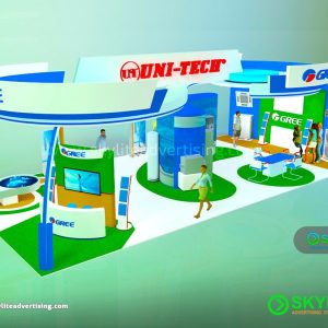 Gree Booth Design and Fabrication