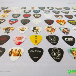 Guitar Pick UV Printing