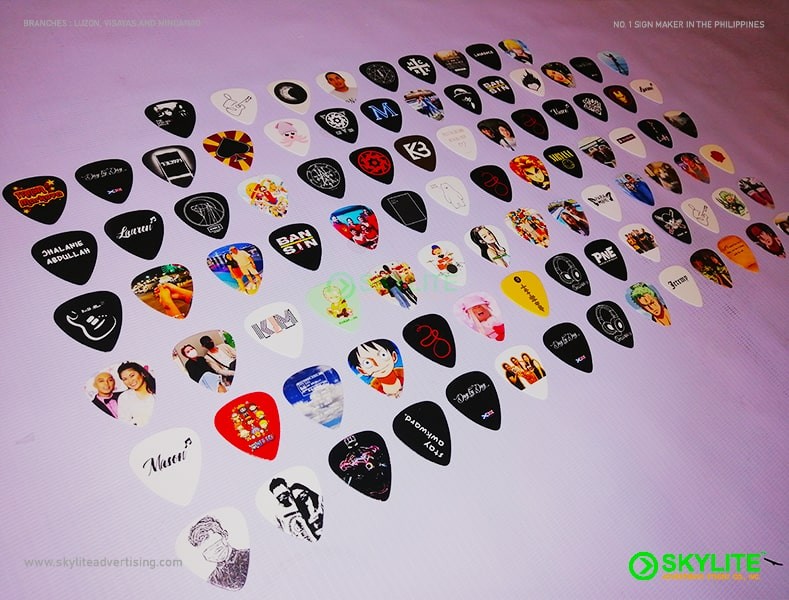 Guitar Pick UV Printing - Image 3